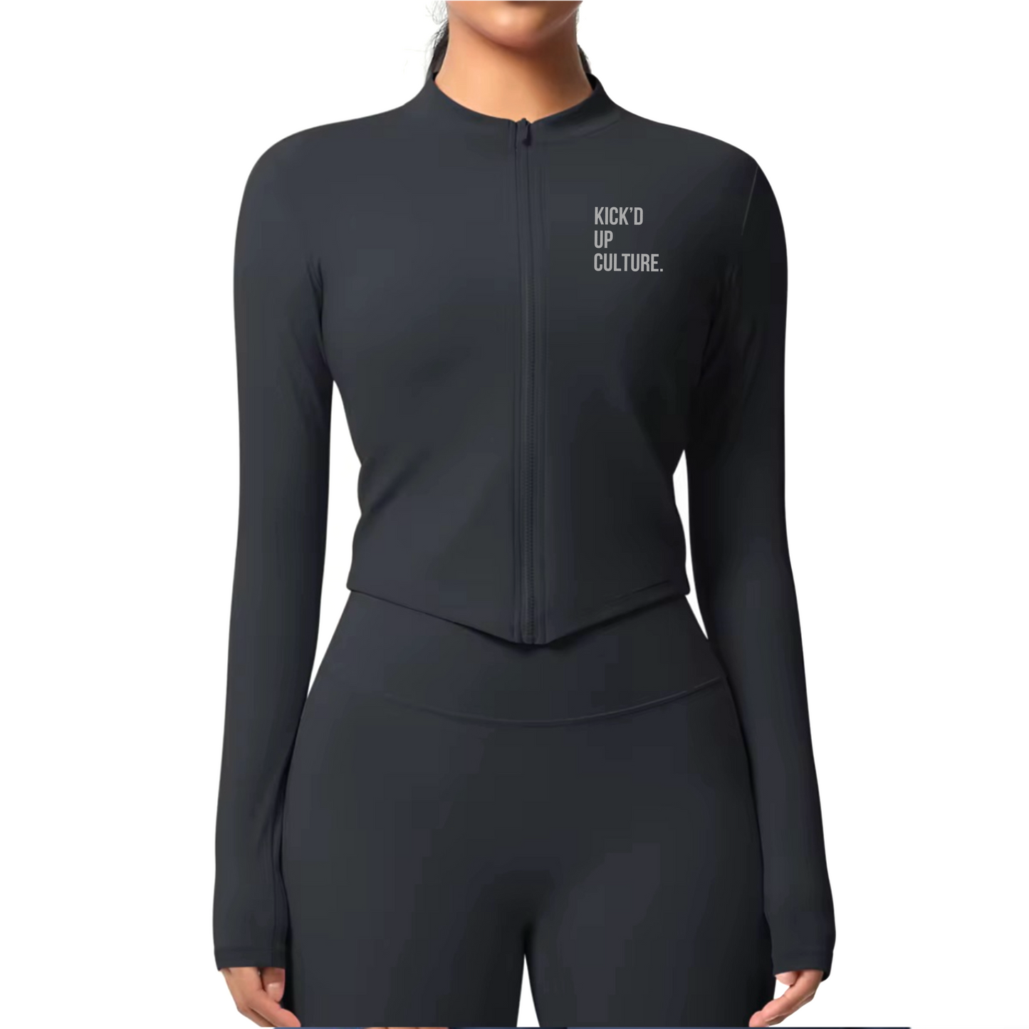 Sculpted Jacket - Black