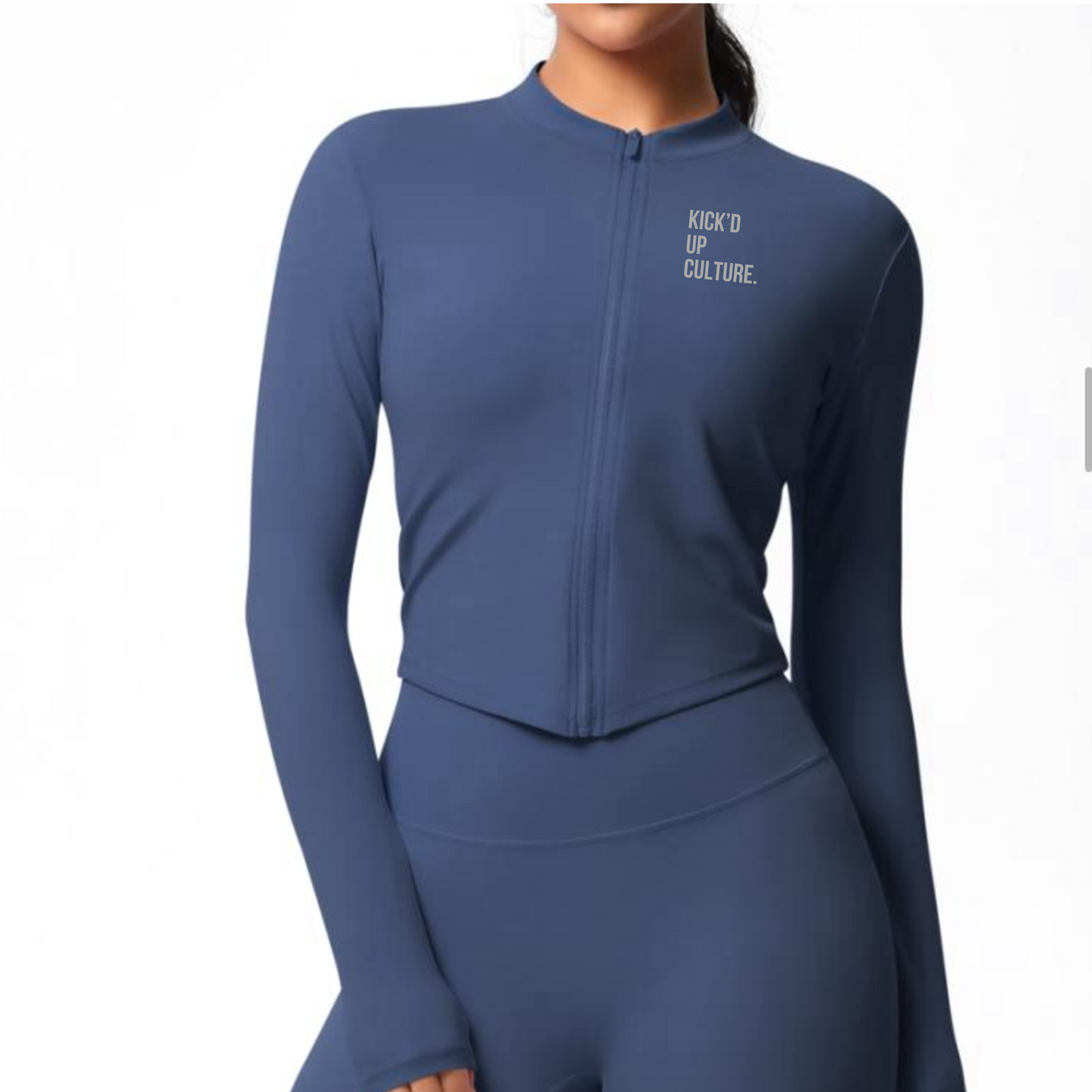 Sculpted Jacket - Navy