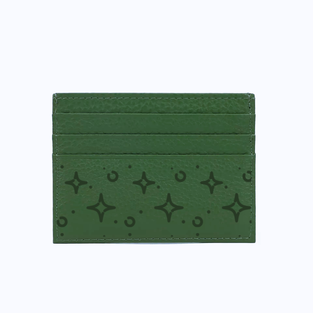 Leather Cardholder - Green