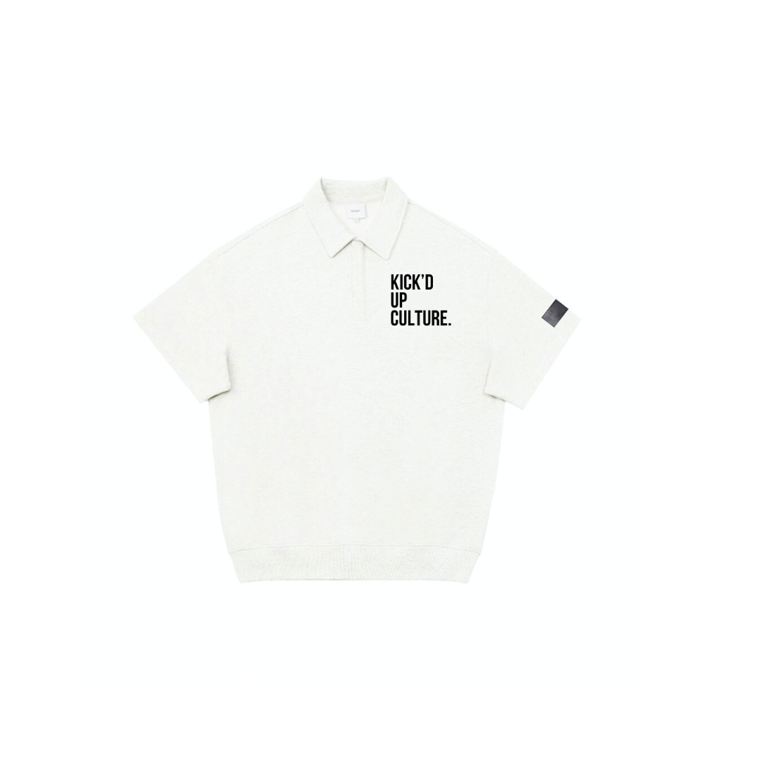 Oversized Polo - Cream