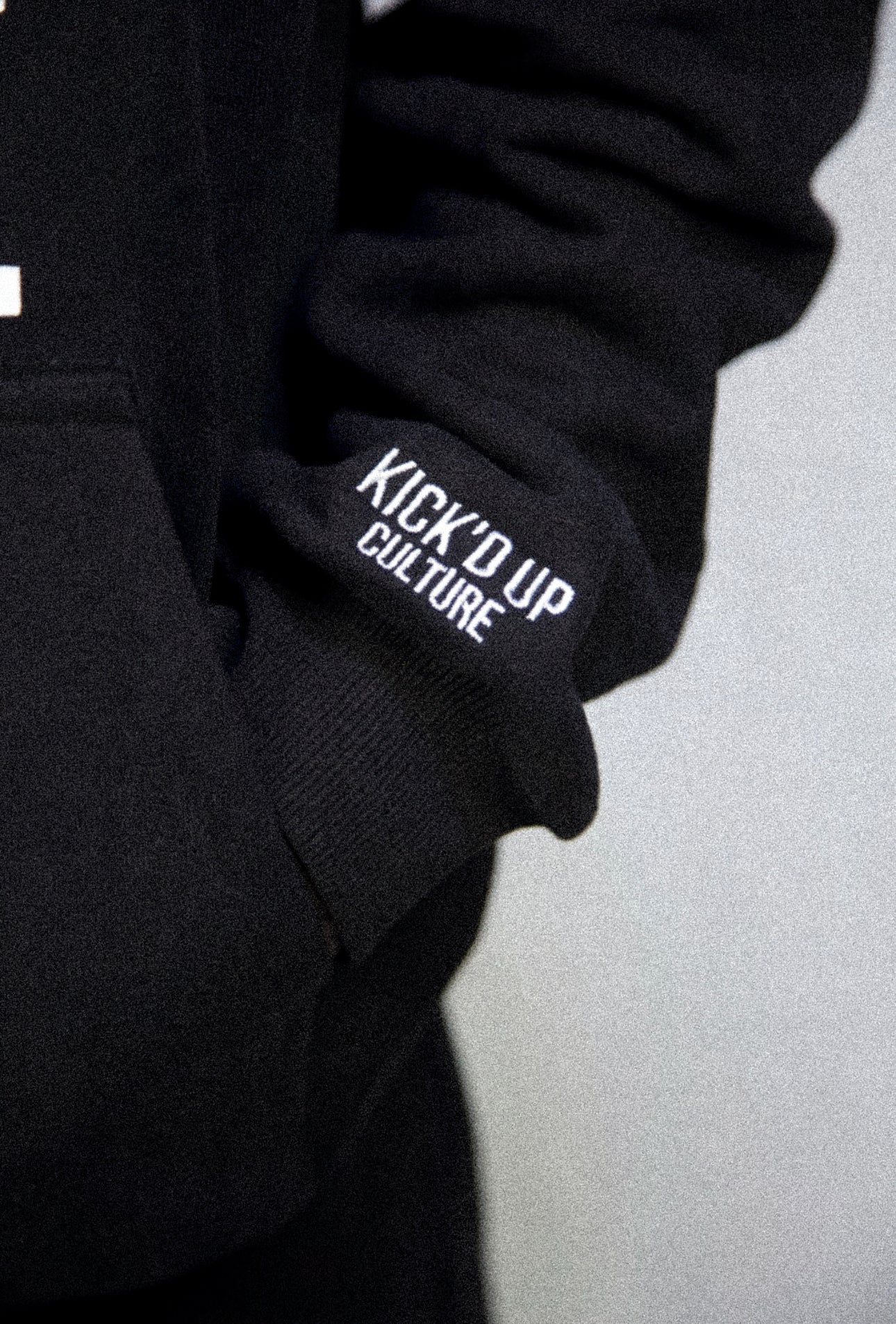 Button Hoodie - Black