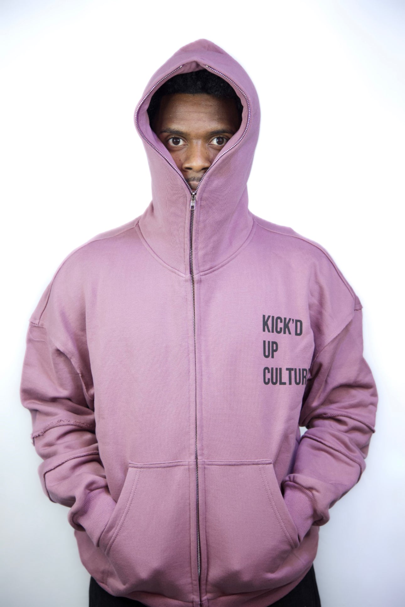 Full Zip Hoodie - Purple