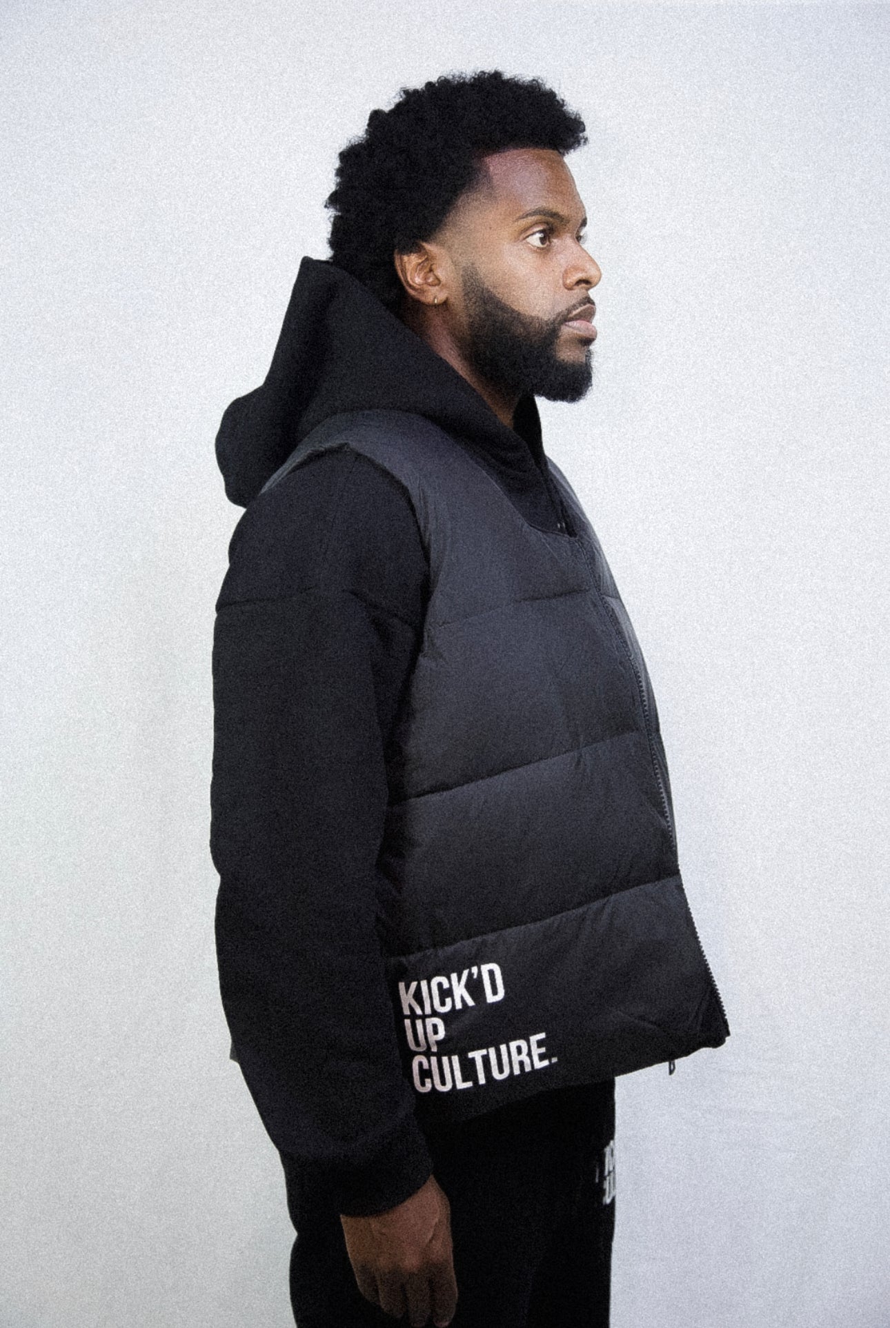 Puffer Vest - Black