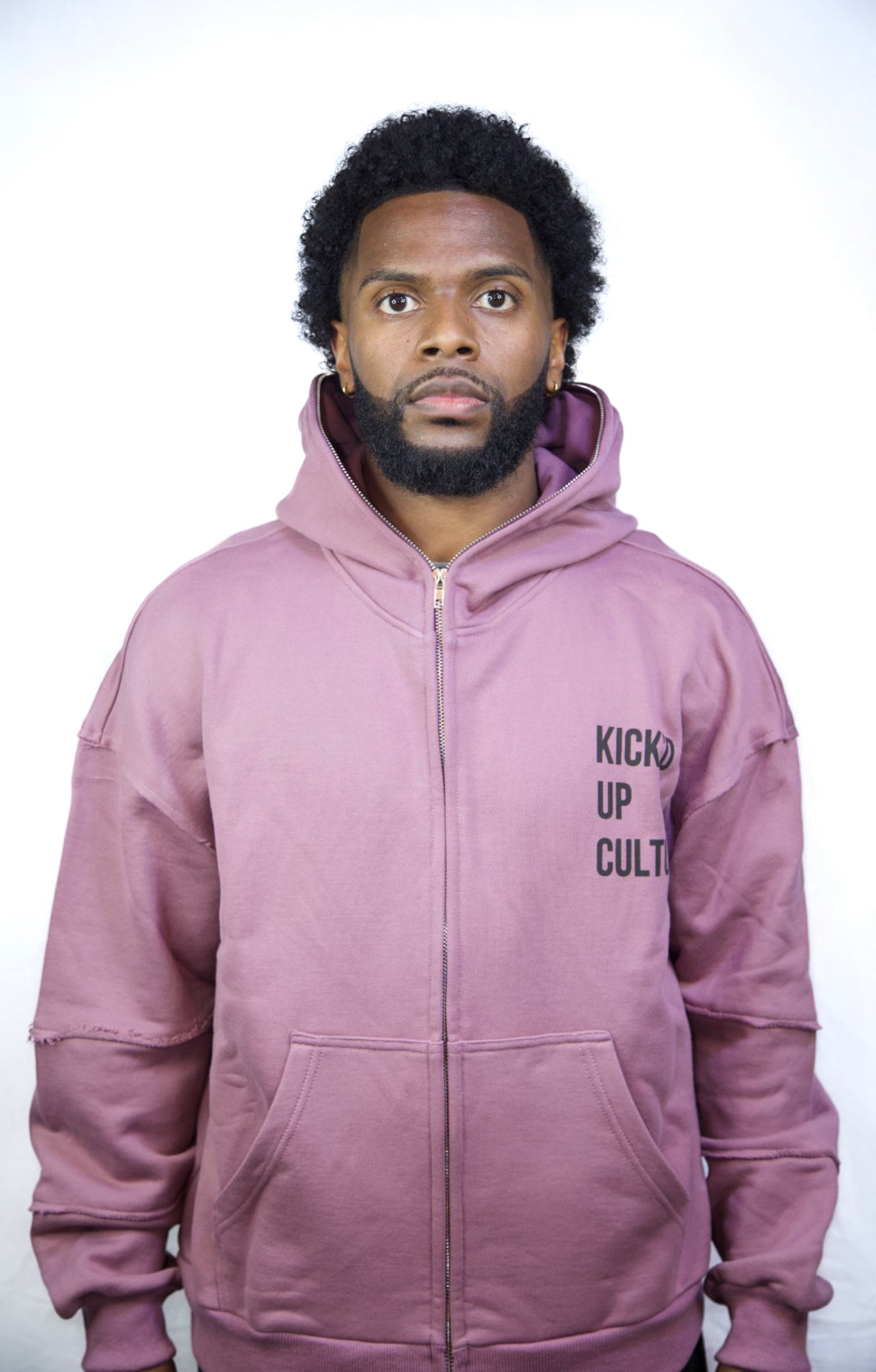 Full Zip Hoodie - Purple