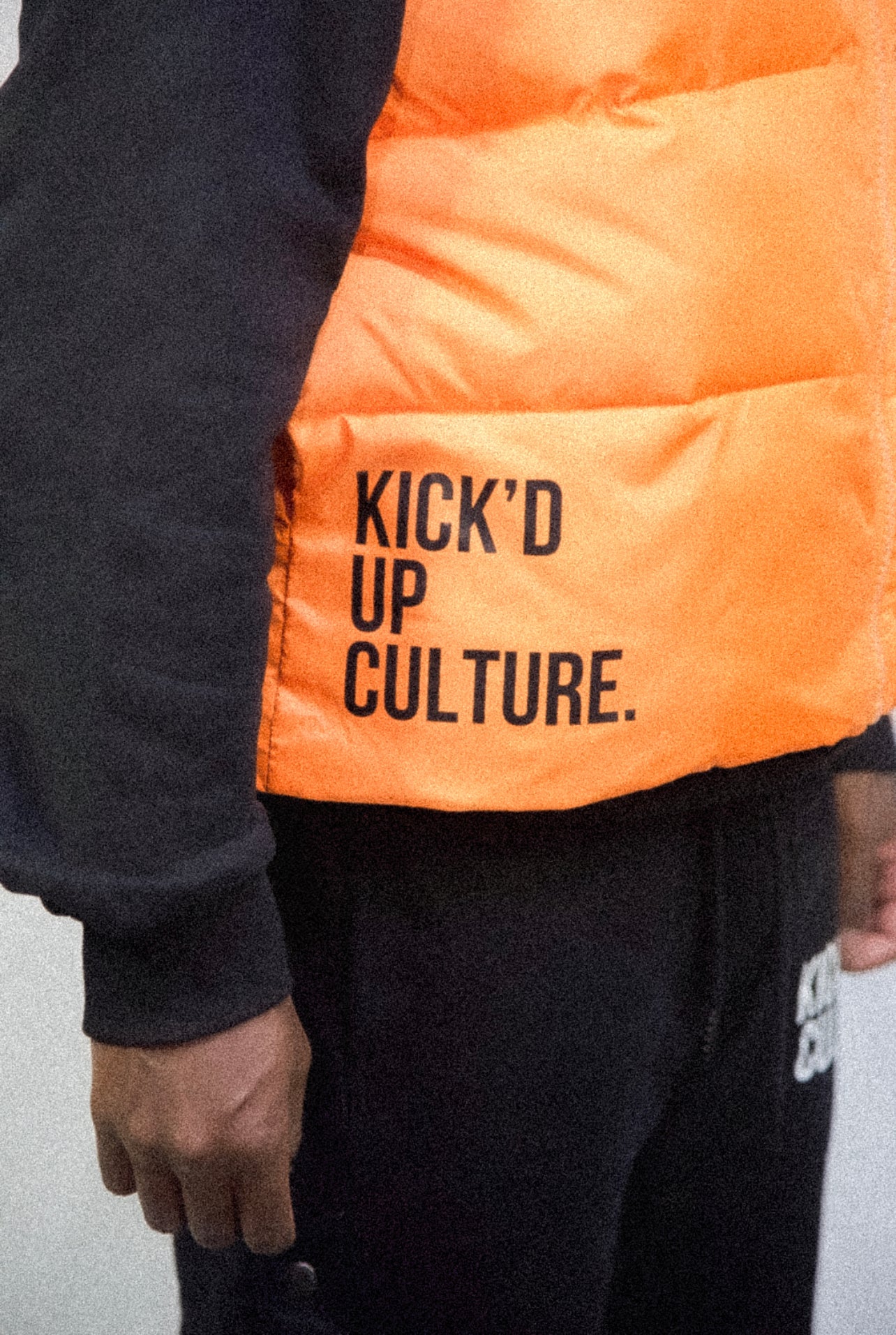 Puffer Vest - Orange