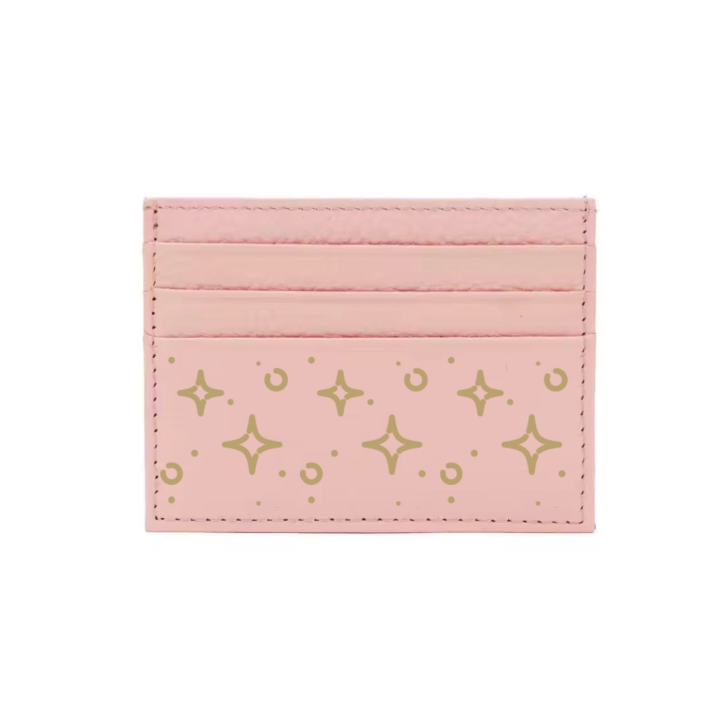 Leather Cardholder - Pink