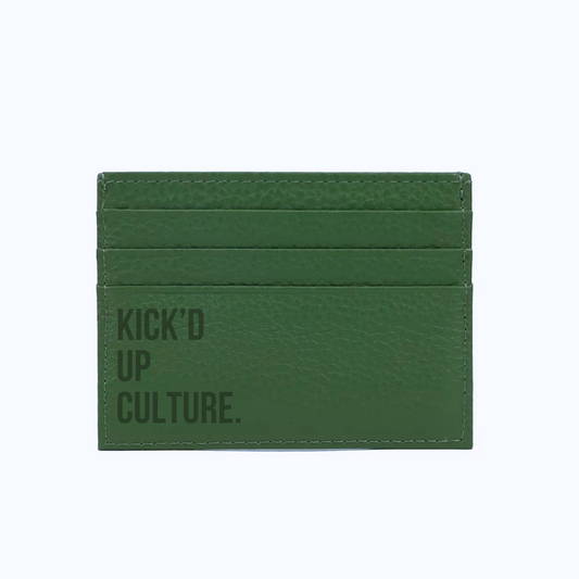 Leather Cardholder - Green