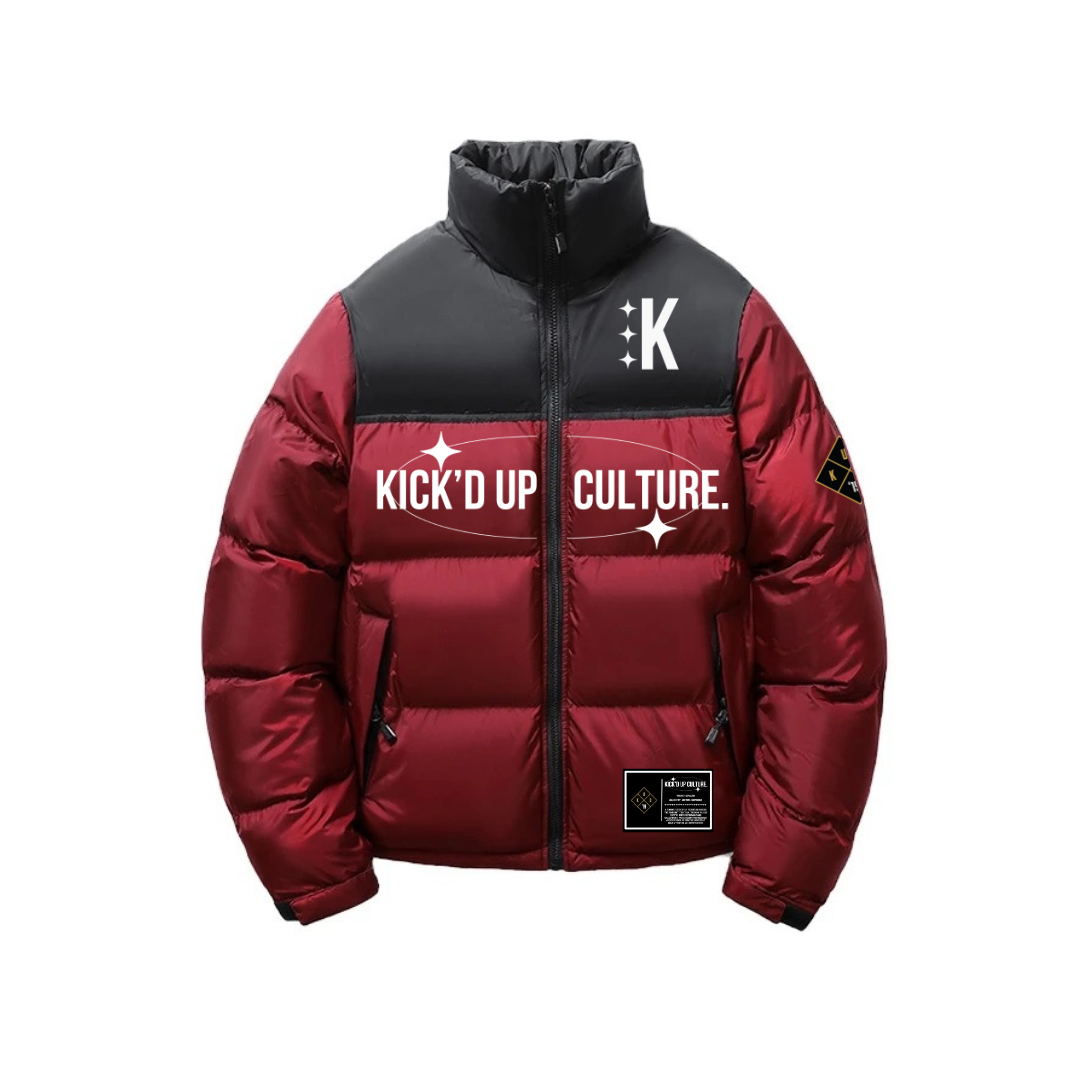 Down Jacket - Red