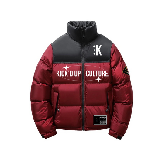 Down Jacket - Red