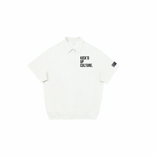 Oversized Polo - Cream