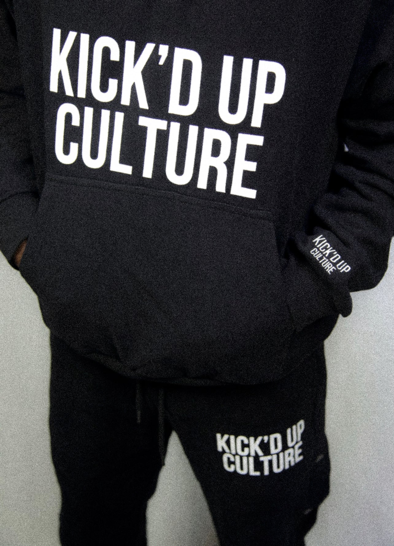 Button Hoodie - Black